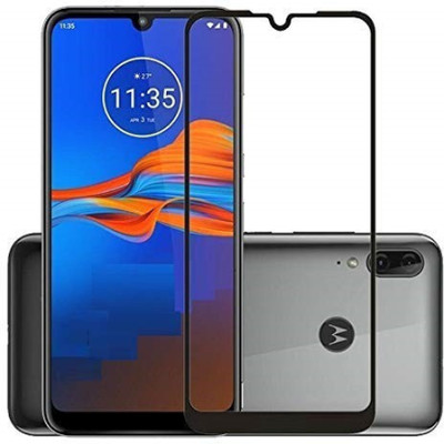 Gorilion Edge To Edge Tempered Glass for Motorola Moto E6s(Pack of 1)