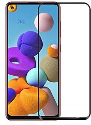 LIKEDESIGN Edge To Edge Tempered Glass for Samsung Galaxy A21s(Pack of 1)