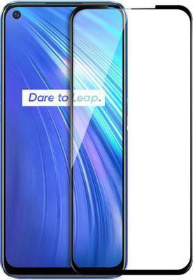 Dreamcase Edge To Edge Tempered Glass for Realme 6i(Pack of 1)