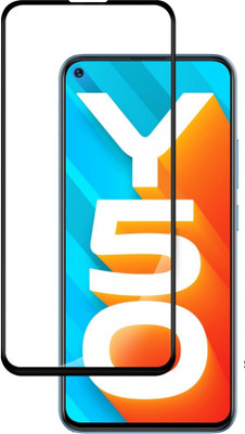 Gorilion Edge To Edge Tempered Glass for Vivo Y50(Pack of 1)