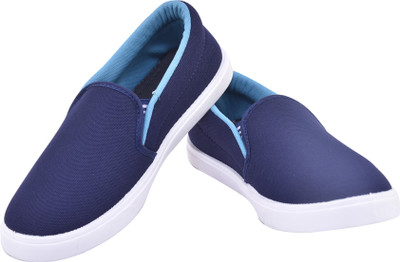 SKYMORE FITMAN Slip On Sneakers For Men(Blue , 10)