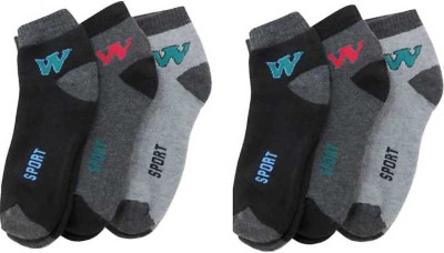 HARI KALYAN Men & Women Printed Peds/Footie/No-Show(Pack of 6)
