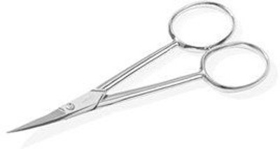 Forgesy Cuticle Scissors, Curved, (4 Inch) Strong Cut Scissors(Sharp/Sharp Blades)