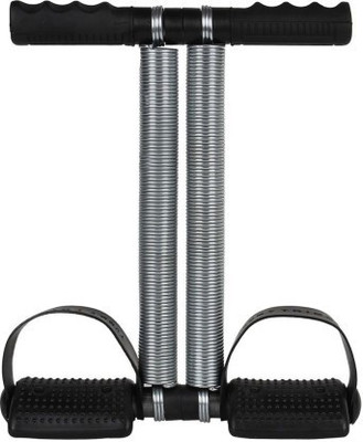 Shopeleven Dual Spring Tummy Trimmer- Multipurpose Fitness ,Ab Exerciser XS-54 for home, Gym Ab Exerciser(Black)