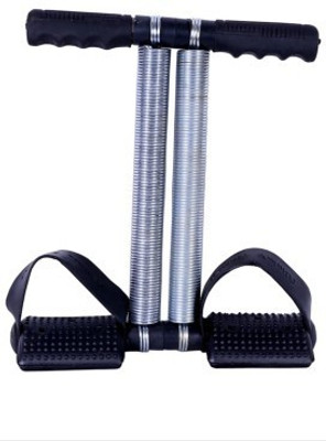 Shopeleven Dual Spring Tummy Trimmer- Multipurpose Fitness ,Ab Exerciser XS-48 for home, Gym Ab Exerciser(Black)