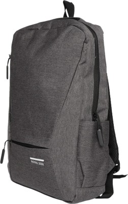 ROYAL SON 15.6 inch Laptop/Macbook Water Resistant Backpack Bag-FST006-C2 25 L Laptop Backpack(Grey)