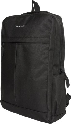 ROYAL SON 15.6 inch Laptop/Macbook Water Resistant Backpack Bag-FST005-C1 25 L Laptop Backpack(Black)