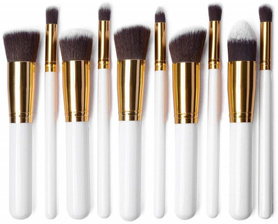 CETC Professional Makeup Brush Set Cosmetic Foundation blending pencil brushes Beauty Tools Set of 10(Pack of 10)