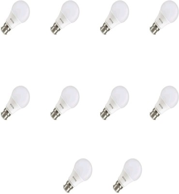 Polycab 5 W Round B22 LED Bulb(White, Pack of 10)