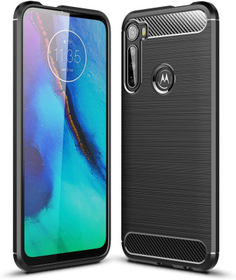 Elica Bumper Case for Motorola One Fusion Plus(Black, Shock Proof, Silicon, Pack of: 1)