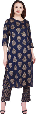 VISPI Women Kurta Pant Set