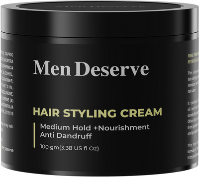 Men Deserve Hair Styling Cream Hair Cream(100 g)