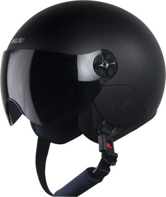 Steelbird SBH-16 Pulse Motorbike Helmet  (Black) For Rs. 569 @ 40 %