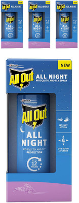 All Out 00 Mosquito Vaporiser(1 Unit 4 Refill)