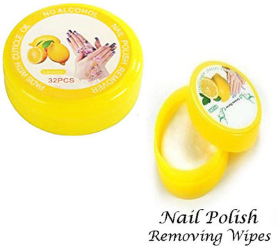 COLOR FLAME Instant Nail Polish Removing Wipes(20 g)