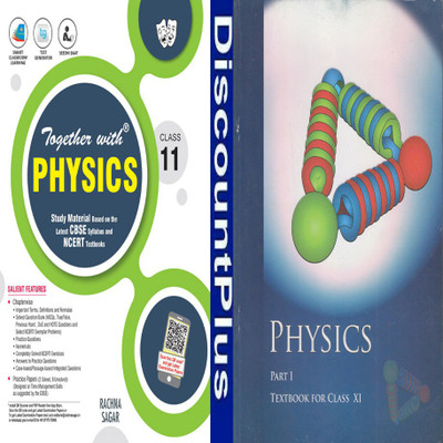 Combo Offer Together With Physics Study Material For Class 11 And NCERT Textbook Physics Part 1 Class 11th DiscountPlus(PaperBook, Ms Renu Lakhera, NCERT)