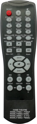 LipiWorld Home Theater System Universal Remote Control Compatible for F700U / F700UF / F3000U / A530U / A555U / A-111U / F-900U / F6000U Home Theater F & D Remote Controller(Black) LipiWorld Home Theater System Universal Remote Control Compatible for F700U / F700UF / F3000U / A530U / A555U / A-111U / F-900U / F6000U Home Theater F & D Remote Controller(Black)