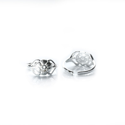 jsaj Toe ring Chutki bichiya 925 Sterling Silver Flower design handmade toering for womens comfortable Sterling Silver Sterling Silver Plated Toe Ring