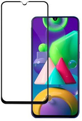 Hyper Edge To Edge Tempered Glass for Samsung Galaxy M21(Pack of 1)