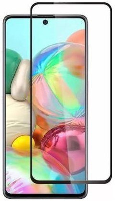 DSCASE Edge To Edge Tempered Glass for Samsung Galaxy A71(Pack of 1)