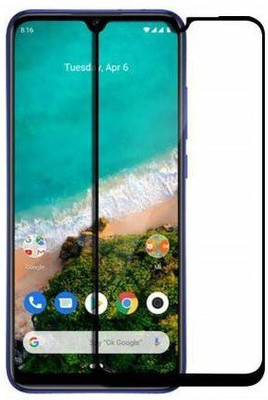 AKSHUD Edge To Edge Tempered Glass for MI A3(Pack of 1)