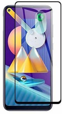 DSCASE Edge To Edge Tempered Glass for Samsung Galaxy M11(Pack of 1)