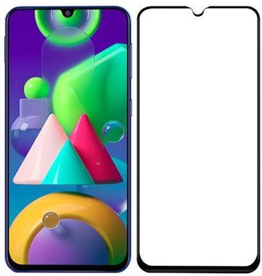DSCASE Edge To Edge Tempered Glass for Samsung Galaxy M30s(Pack of 1)