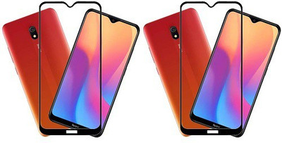 KARTRAY Edge To Edge Tempered Glass for Mi Redmi 8A(Pack of 2)