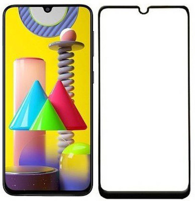 DSCASE Edge To Edge Tempered Glass for Samsung Galaxy M31(Pack of 1)