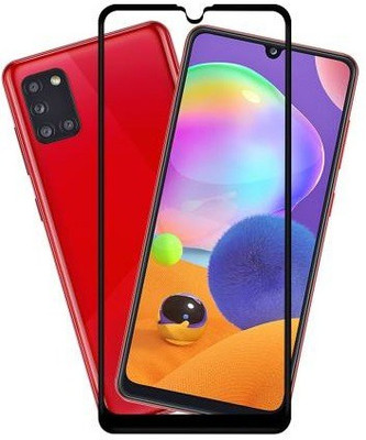 DSCASE Edge To Edge Tempered Glass for Samsung Galaxy A31(Pack of 1)