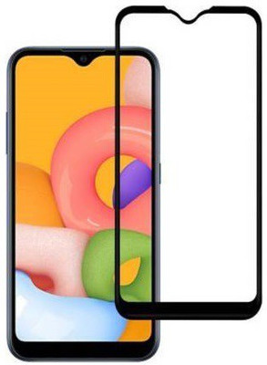 LIKEDESIGN Edge To Edge Tempered Glass for Samsung Galaxy M01(Pack of 1)