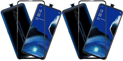 KARTRAY Edge To Edge Tempered Glass for OPPO Reno 2z(Pack of 2)
