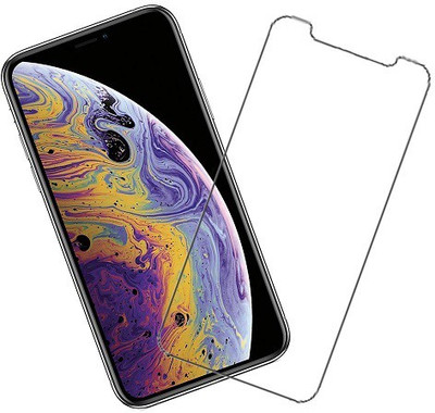 KARTRAY Tempered Glass Guard for Apple iPhone XS(Pack of 1)