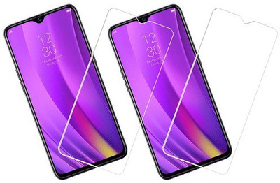 KARTRAY Tempered Glass Guard for Realme 3 Pro(Pack of 2)