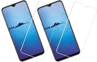 KARTRAY Tempered Glass Guard for Oppo F9(Pack of 2)