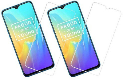 KARTRAY Tempered Glass Guard for Realme U1(Pack of 2)