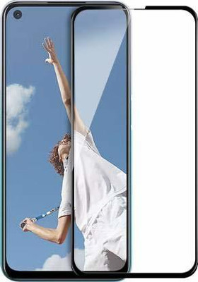 ISHANGEL Edge To Edge Tempered Glass for OPPO A52(Pack of 1)