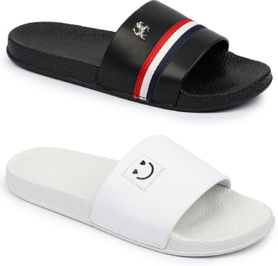 Shoe Mate Men Slides(Multicolor , 9)
