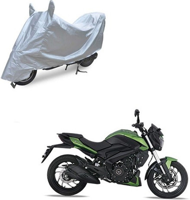 RPSENTTERPR Waterproof Two Wheeler Cover for Bajaj(Dominar, Silver)