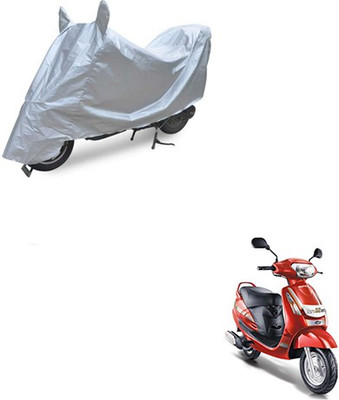 RPSENTTERPR Waterproof Two Wheeler Cover for Mahindra(Duro DZ, Silver)