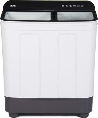 Haier 7 kg Semi Automatic Top Load White, Black(HTW70-178BK)   Washing Machine  (Haier)