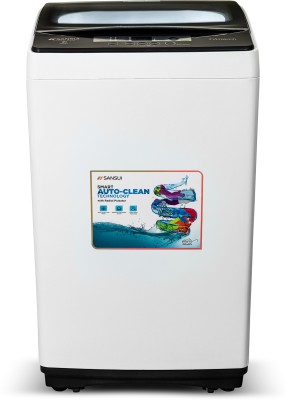 Sansui 8 kg Even Wash Technology Fully Automatic Top Load White  (JSX80FTL-2022S)
