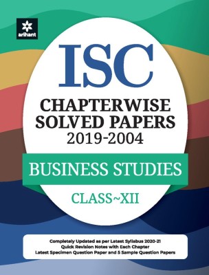 ISC Chapterwise Solved Papers Business Studies Class 12 for 2021 Exam(English, Paperback, unknown)