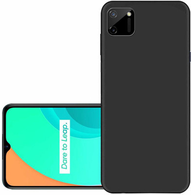 Phone Case Cover Front & Back Case for OPPO REALME C11(Black, Camera Bump Protector, Pack of: 1)