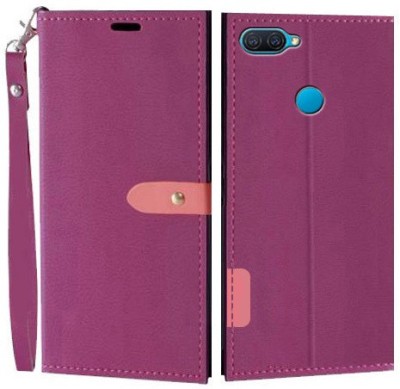 Turncoat Flip Cover for OPPO A12(Pink, Grip Case, Pack of: 1)