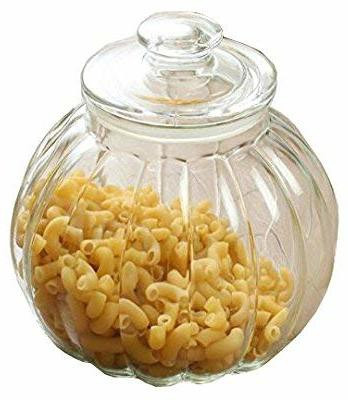 Pure Source India Glass Grocery Container  - 2.5 L(Multicolor)