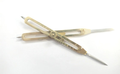 Antiquity PROPORATIONAL DIVIDER 07 INCH Drafting Compass Set(Number of 1)