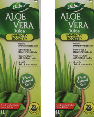 Dabur Aloevera Immunity Booster Juice(2 x 1 L)