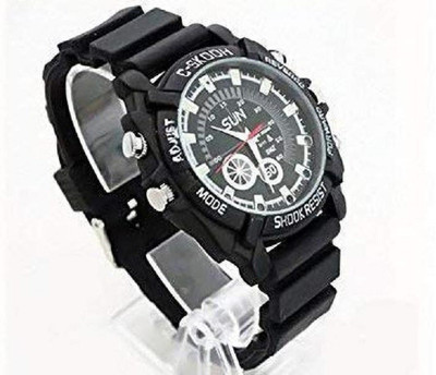 Pelupa Motion Detection Night Vision Full HD 1080P and Waterproof Wrist Watch Camera Spy Camera(1 Channel)