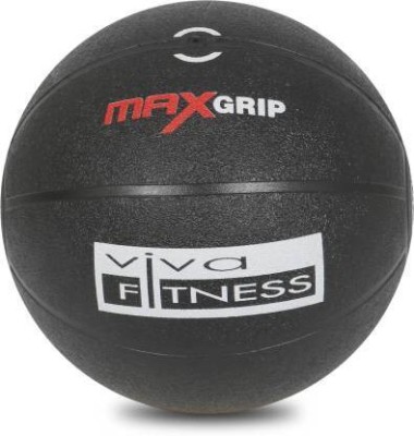 viva fitness MED-2KG Medicine Ball Medicine Ball(Weight:  2 kg, Black)